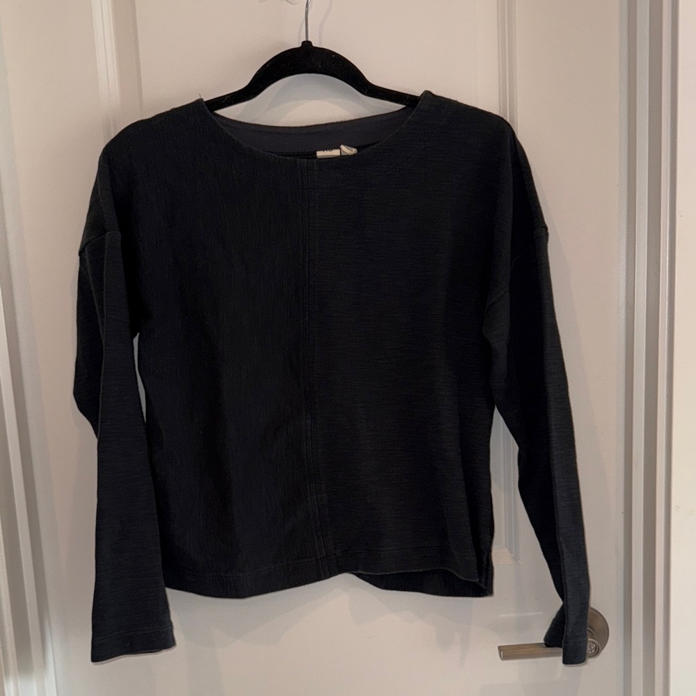 tentree Charcoal Long Sleeve Sweatshirt size small
